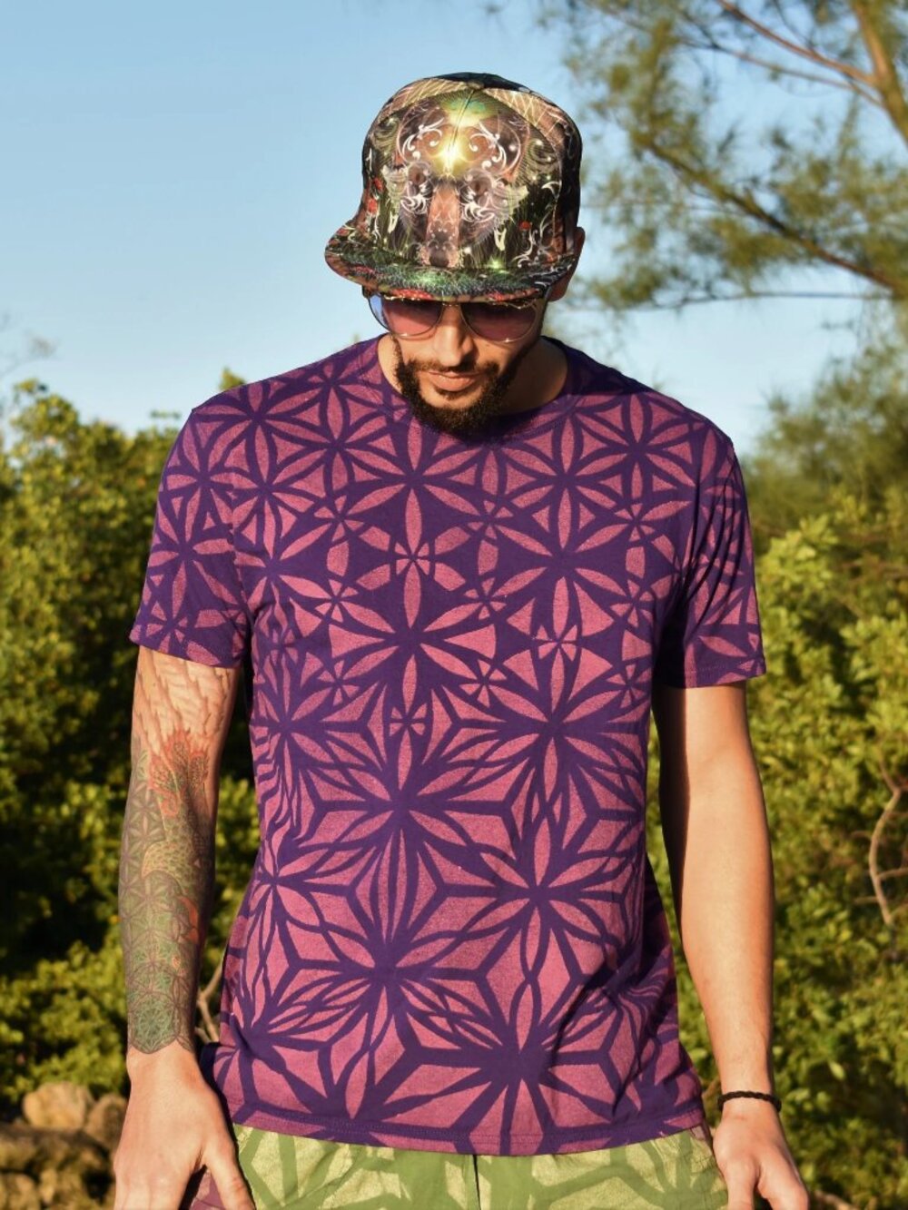 Fractal Flowers T-shirt